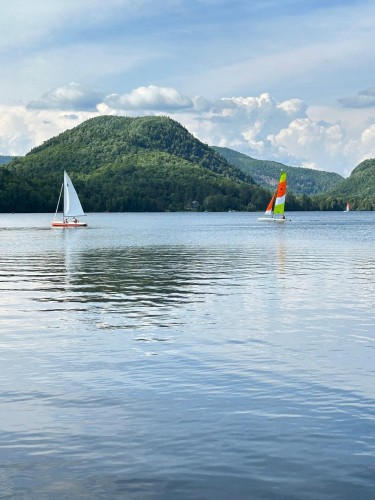 Vue sur l'eau - 565 Ch. Du Refuge, Lac-Supérieur, QC - Outdoor With Body Of Water With View