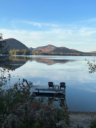 Vue sur l'eau - 565 Ch. Du Refuge, Lac-Supérieur, QC - Outdoor With Body Of Water With View