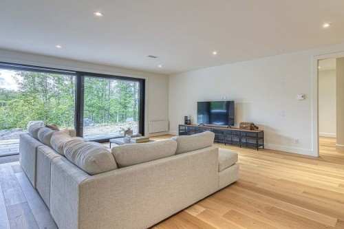 Salon - 565 Ch. Du Refuge, Lac-Supérieur, QC - Indoor Photo Showing Living Room