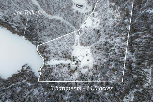 Photo aérienne - 225 Ch. Laurent, Saint-Adolphe-D'Howard, QC - 