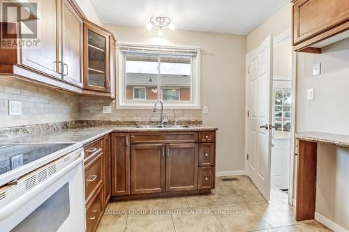 624 Mornington Avenue, London East (East G), ON - Indoor Photo Showing Kitchen With Double Sink