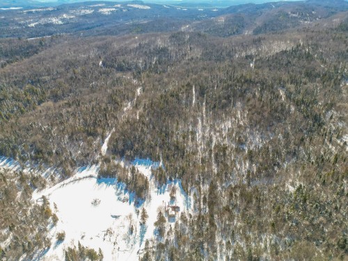 Aerial View - 801 9E Rang, Saint-Côme, QC - Outdoor With View