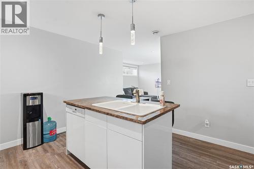 4202 Green Olive Way E, Regina, SK - Indoor Photo Showing Kitchen With Double Sink