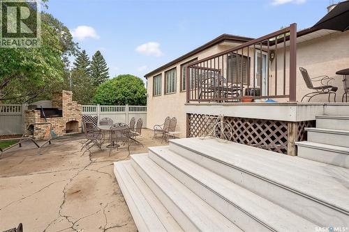 80 Bluebell Crescent, Moose Jaw, SK - Outdoor With Deck Patio Veranda