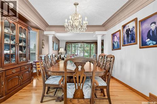 80 Bluebell Crescent, Moose Jaw, SK - Indoor Photo Showing Dining Room