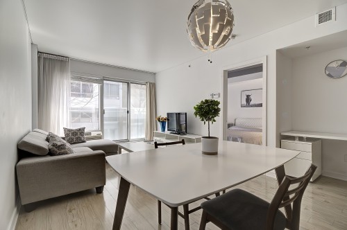 Salle à manger - 208-1248 Av. De L'Hôtel-De-Ville, Montréal (Ville-Marie), QC - Indoor