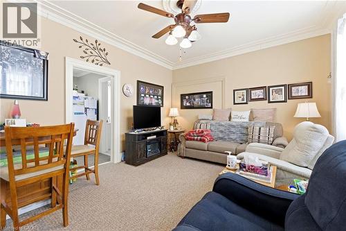 Unit B Living/Dining - 9 Willow Street, Paris, ON - Indoor Photo Showing Living Room