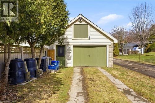 Detached Garage with Loft - 9 Willow Street, Paris, ON - Outdoor