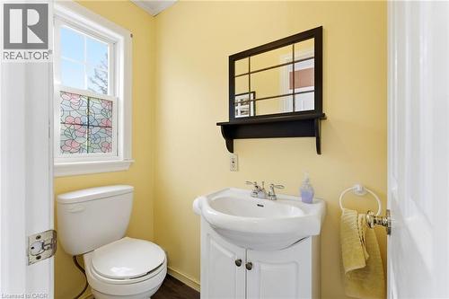 Unit A Powder Room - 9 Willow Street, Paris, ON - Indoor Photo Showing Bathroom