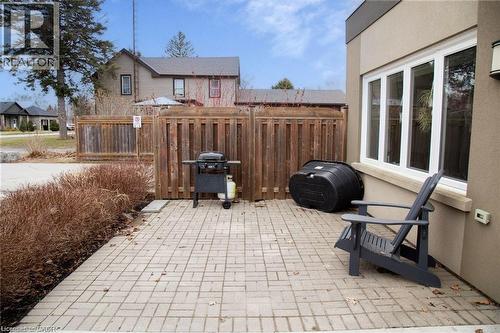 Private patio for unit 4 - 992 Windham Centre Road Unit# 4, Windham Centre, ON - Outdoor With Deck Patio Veranda With Exterior