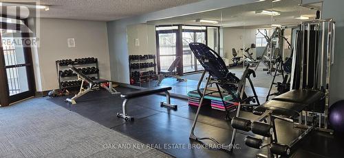 Fitness rm - 1805 - 323 Colborne Street, London East (East K), ON - Indoor Photo Showing Gym Room