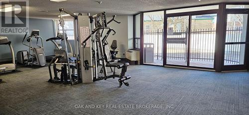 Fitness rm - 1805 - 323 Colborne Street, London East (East K), ON - Indoor Photo Showing Gym Room