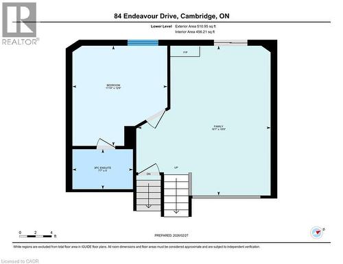 property floor plan - 84 Endeavour Drive, Cambridge, ON - Other