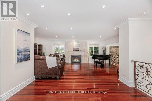 2197 Courrier Lane, Mississauga, ON - Indoor With Fireplace