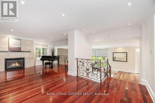 2197 Courrier Lane, Mississauga, ON - Indoor With Fireplace