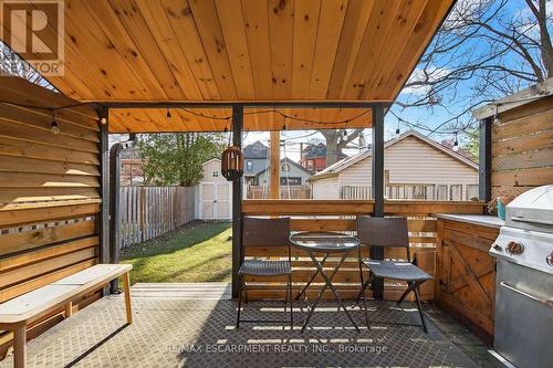 179 Burris Street, Hamilton, ON - Outdoor With Deck Patio Veranda With Exterior
