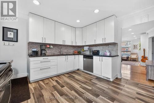 179 Burris Street, Hamilton, ON - Indoor Photo Showing Kitchen With Upgraded Kitchen