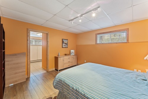 Salle familiale - 310 Rue Larose, Dunham, QC - Indoor Photo Showing Basement