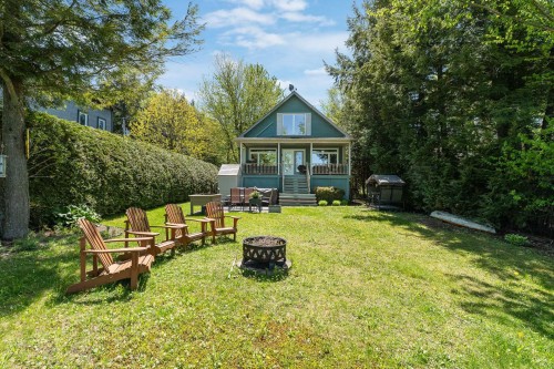 Face arrière - 310 Rue Larose, Dunham, QC - Outdoor With Deck Patio Veranda
