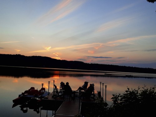 Bord de l'eau - 310 Rue Larose, Dunham, QC - Outdoor With Body Of Water With View