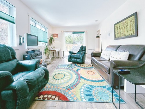 Living Room - 58A Av. Du Havre-Des-Neiges, Saint-Sauveur, QC - Indoor Photo Showing Living Room