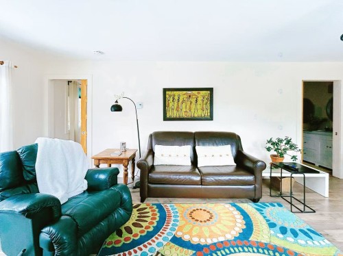 Living Room - 58A Av. Du Havre-Des-Neiges, Saint-Sauveur, QC - Indoor Photo Showing Living Room