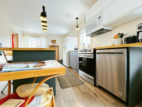 Kitchen - 58A Av. Du Havre-Des-Neiges, Saint-Sauveur, QC - Indoor Photo Showing Kitchen