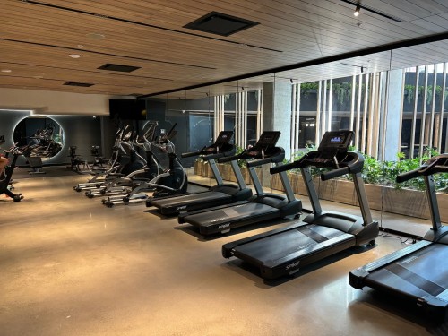 Exercise Room - 604-7227 Boul. Newman, Montréal (Lasalle), QC - Indoor Photo Showing Gym Room