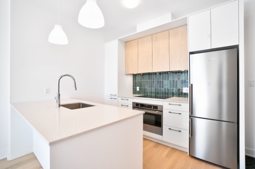 Kitchen - 604-7227 Boul. Newman, Montréal (Lasalle), QC - Indoor Photo Showing Kitchen With Upgraded Kitchen