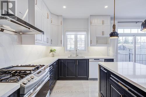 24 Haskett Drive, Markham, ON - Indoor Photo Showing Kitchen With Upgraded Kitchen