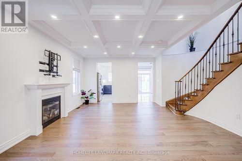 24 Haskett Drive, Markham, ON - Indoor With Fireplace