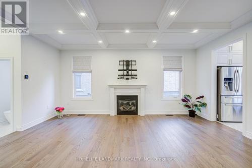 24 Haskett Drive, Markham, ON - Indoor With Fireplace