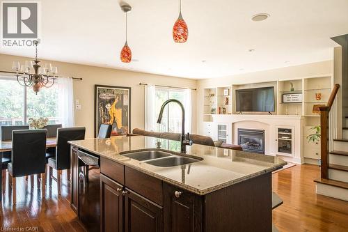 330 Strathcona Drive, Burlington, ON - Indoor Photo Showing Kitchen With Double Sink