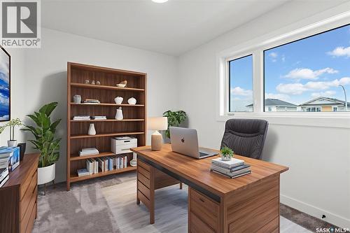 429 Eldorado Street, Warman, SK - Indoor Photo Showing Office