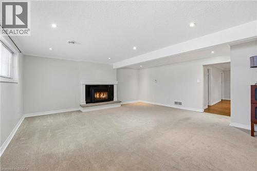 197 Hanover Place, Hamilton, ON - Indoor With Fireplace