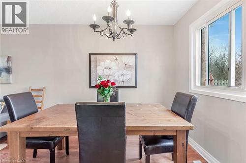 25 Upper Canada Drive Unit# 23, Kitchener, ON - Indoor Photo Showing Dining Room