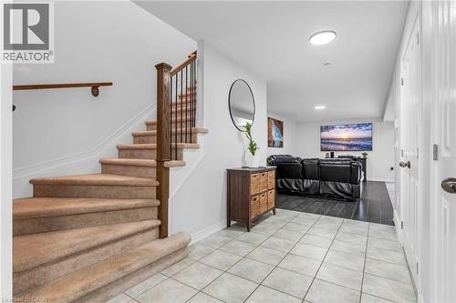 Stairway featuring tile patterned flooring - 160 Wallace Avenue S, Welland, ON - Indoor Photo Showing Other Room