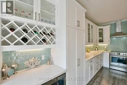 Many added features in the kitchen. Wine Rack - 
