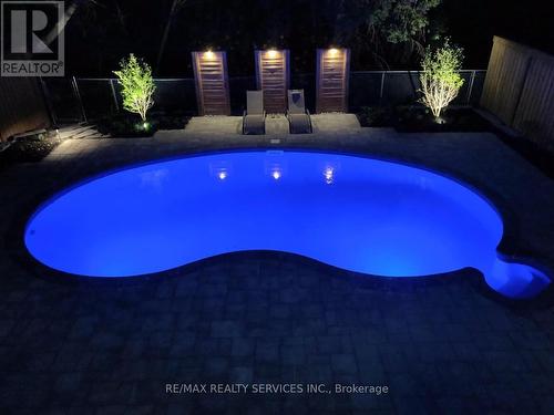 28 Chickadee Crescent, Brampton, ON - Outdoor With In Ground Pool
