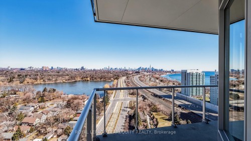 2205-15 Windermere Avenue, Toronto, ON - Outdoor With Body Of Water With Balcony With View