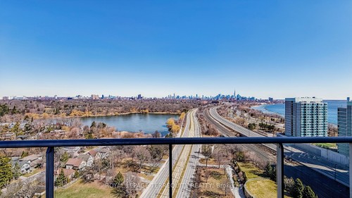 2205-15 Windermere Avenue, Toronto, ON - Outdoor With Body Of Water With Balcony With View