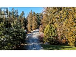 Private driveway with curve - 