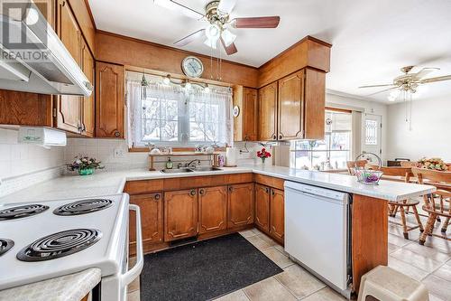 20 Rushmere Dr, Sault Ste. Marie, ON - Indoor Photo Showing Kitchen With Double Sink