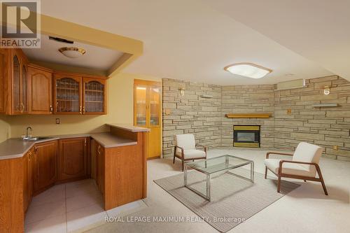14 Mustang Road, Vaughan, ON - Indoor With Fireplace