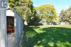 View of fenced backyard - 