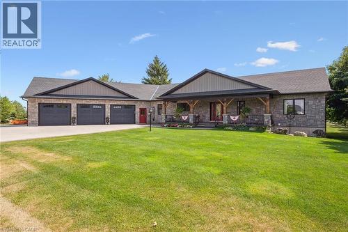 100 Harris Crescent, Mount Forest, ON - Outdoor With Deck Patio Veranda