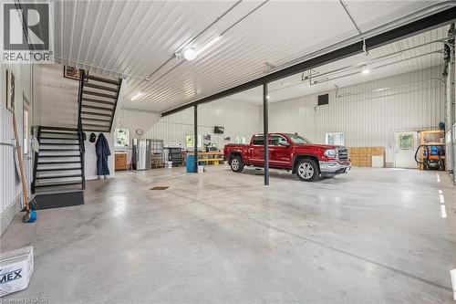 100 Harris Crescent, Mount Forest, ON - Indoor Photo Showing Garage