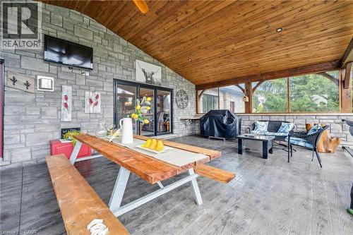 100 Harris Crescent, Mount Forest, ON - Outdoor With Deck Patio Veranda With Exterior