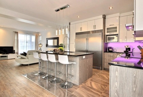 Cuisine - 81 Ch. Des Monts, Val-Des-Monts, QC - Indoor Photo Showing Kitchen With Upgraded Kitchen