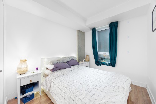 Chambre à coucher principale - 211-1200 Rue Crescent, Montréal (Ville-Marie), QC - Indoor Photo Showing Bedroom